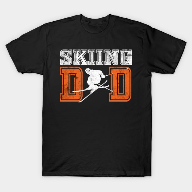 Skiing Dad T-Shirt by mazurprop